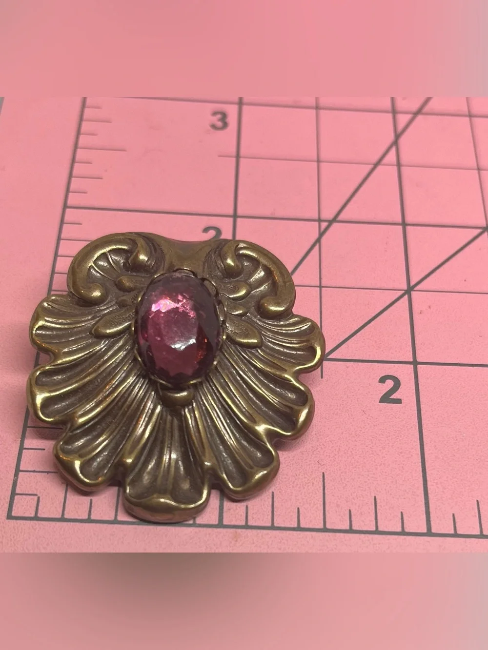 Vintage Jeri-Lou Art Nouveau Style Scarf Clii